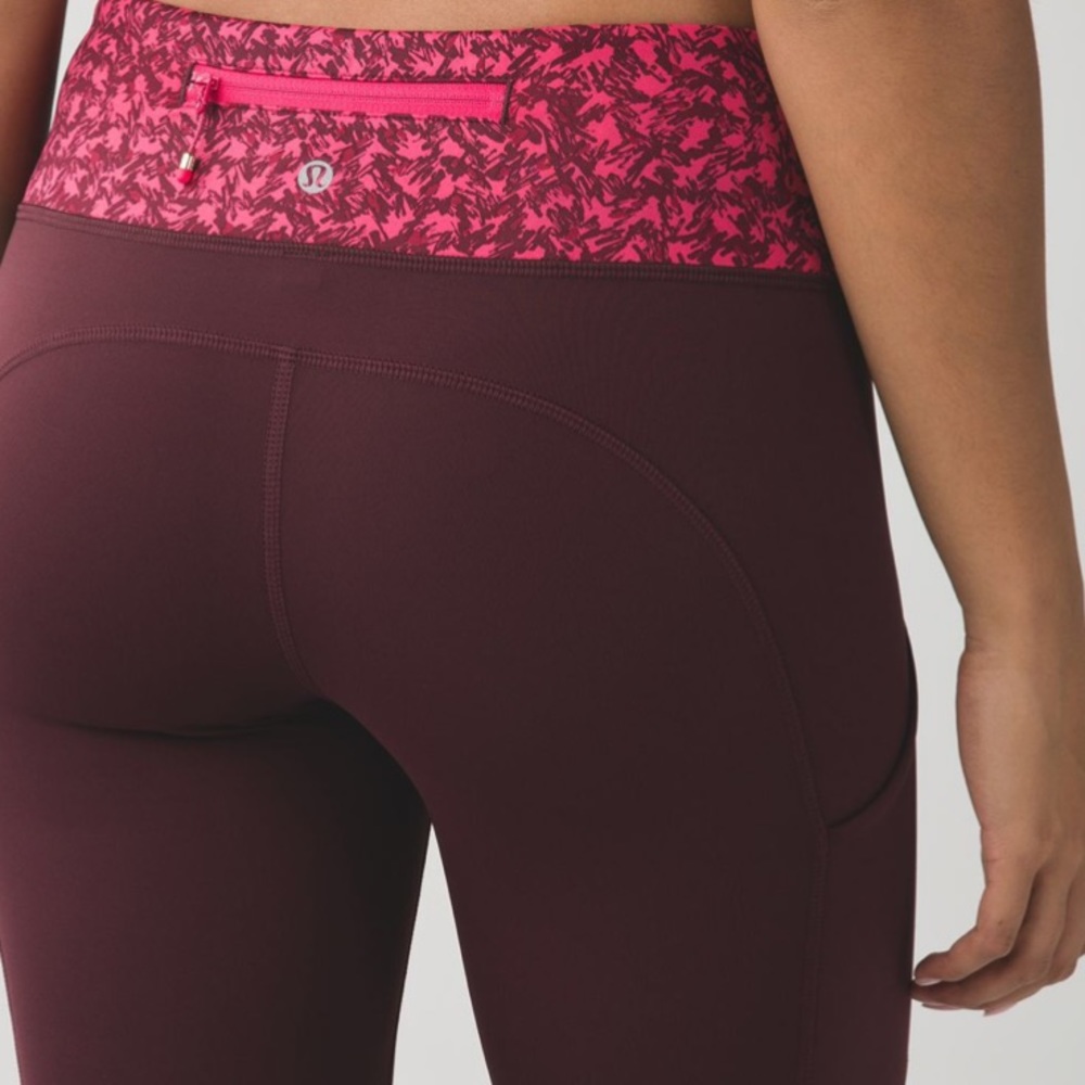 Lululemon Speed Tight IV *Brushed Maroon 6